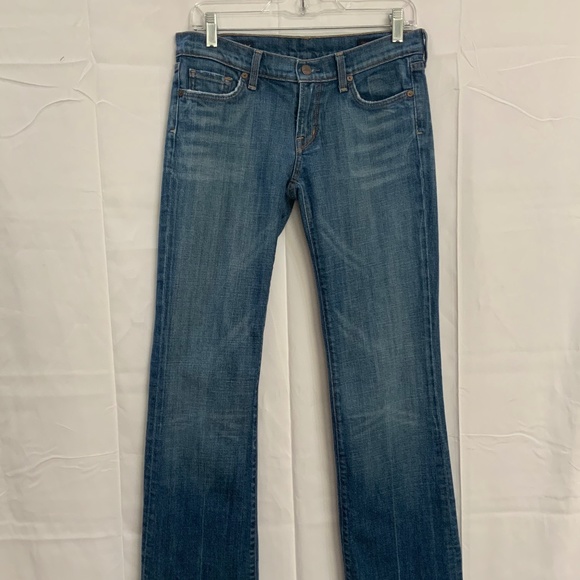 Citizens of Humanity Kelly #001 Stretch Low Waist Bootcut Jean Women's 29 preown - Picture 1 of 16